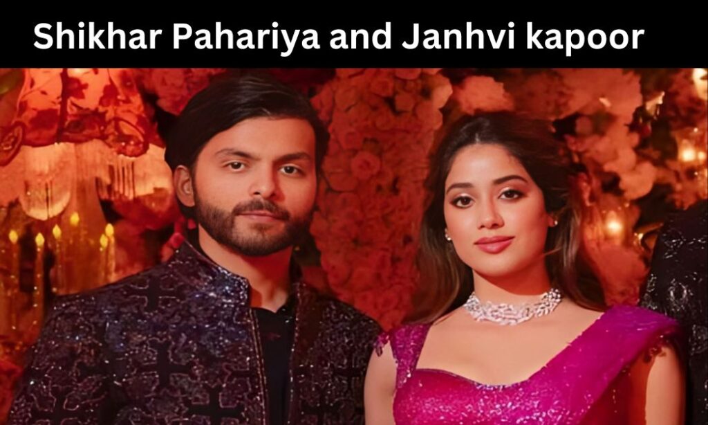 Shikhar Pahariya and Jahanvi Kapoor